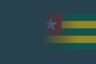 Togo_flag_on_dark_teal_1500x1000